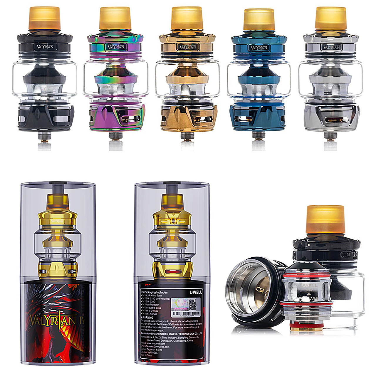 Uwell Valyrian IV Tank product image